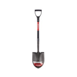 D-Handle Round-Point Shovel with a Steel Shaft