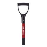 D-Handle Round-Point Shovel with a Steel Shaft
