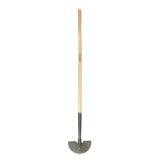 HALF MOON EDGER Wood Long Handle