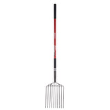 10 Tine Manure Fork Fiberglass Long Handle