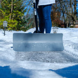 Radius Garden 24" Heavy Duty Lightweight Snow Plow Shovel
