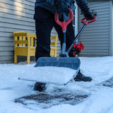 Radius Garden 18" Poly Lightweight Snow Shovel with Back-Saving Fore-Grip
