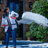 Radius Garden 18" Poly Lightweight Snow Shovel with Back-Saving Fore-Grip